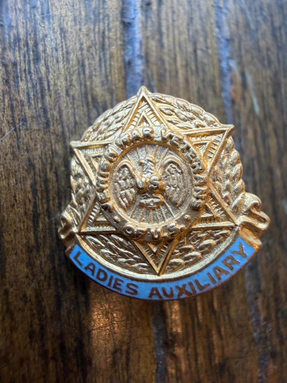 Jewish Ladies Auxiliary War Pin